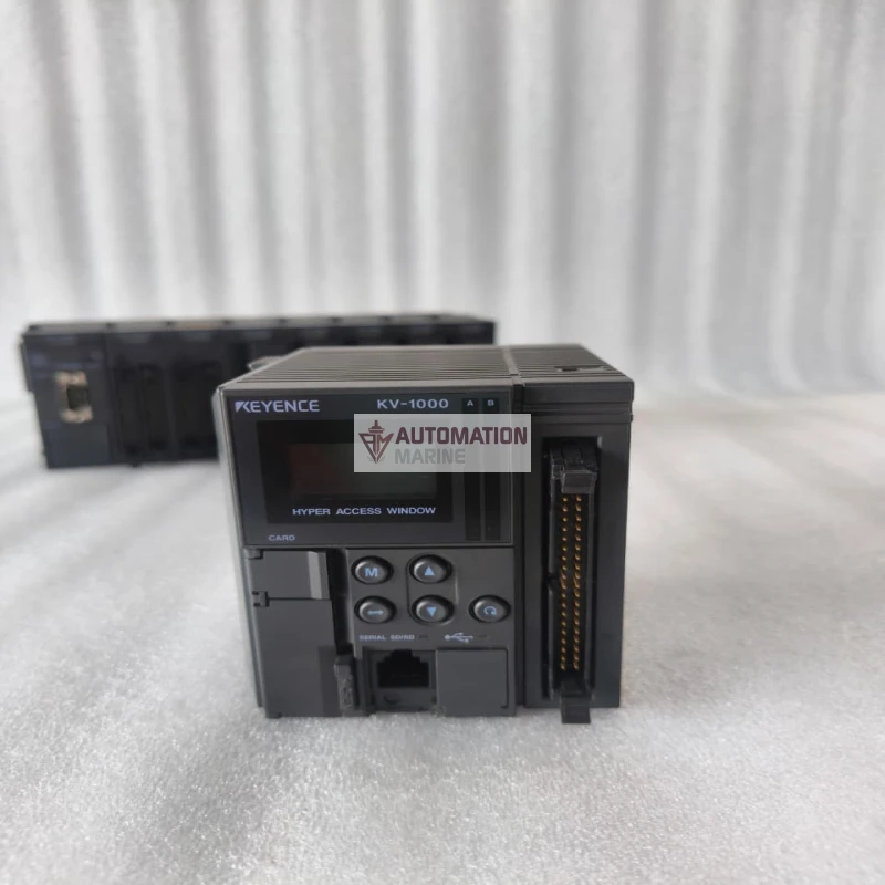 Keyence KV-1000 Programmable Logic Controller (PLC) CPU Module, 24V DC Industrial Automation Controller MODULE