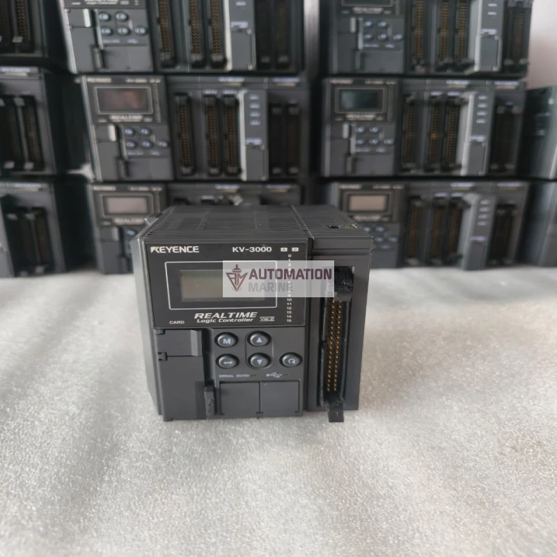Keyence KV-3000 Programmable Logic Controller (PLC) CPU Module with Built-In Serial Port – Ver. 2.0 MODULE