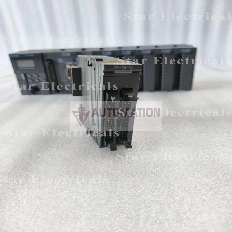Keyence KV-C64XA High-Density PLC Input Module – 64-Point 24V DC Digital Input, MIL Connector Expansion Unit MODULE