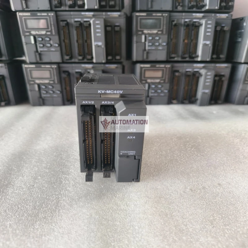 KEYENCE KV-MC40V 4-Axis Pulse Train Positioning Motion Control Module | 4 MHz Motion Unit MODULE