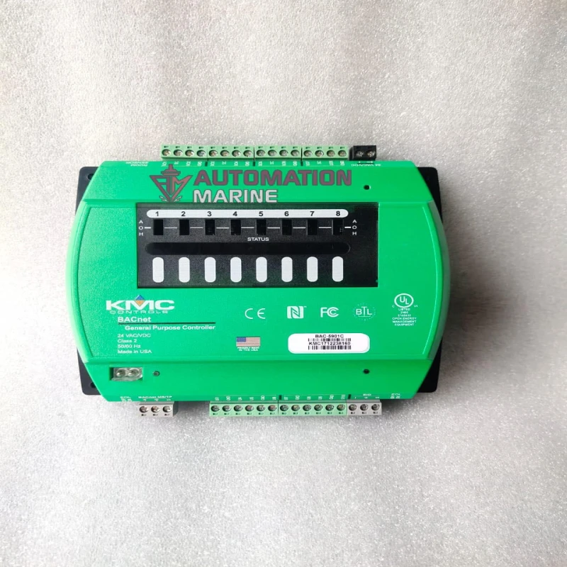 KMC Controls BAC-5901C General Purpose Building Automation Controller | BACnet Programmable HVAC Controller | 24V AC/DC DDC Controller CONTROLLER
