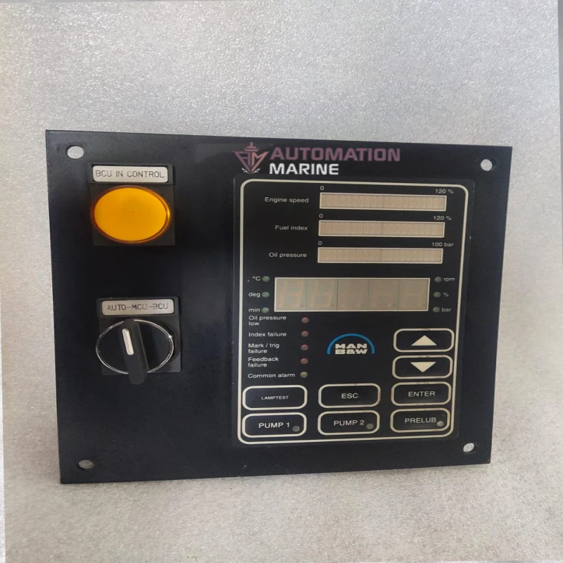 MAN B And W HMI Panel II 3171197-4 Marine Engine Human Machine Interface (HMI) Operator Control Panel HUMAN MACHINE INTERFACE (HMI)