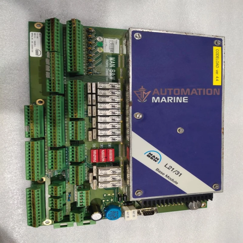 MAN B And W L21/31 Base Module 1698285-9 Industrial Engine Control Module for Marine Automation Systems MODULE