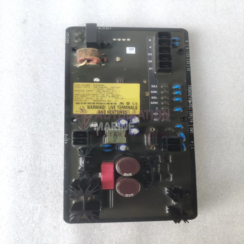 Marathon DVR2000E Digital Automatic Voltage Regulator (AVR) – 180-240VAC, 330VA, 75VDC 3A for Brushless AC Generators AUTOMATIC VOLTAGE REGULATOR (AVR)