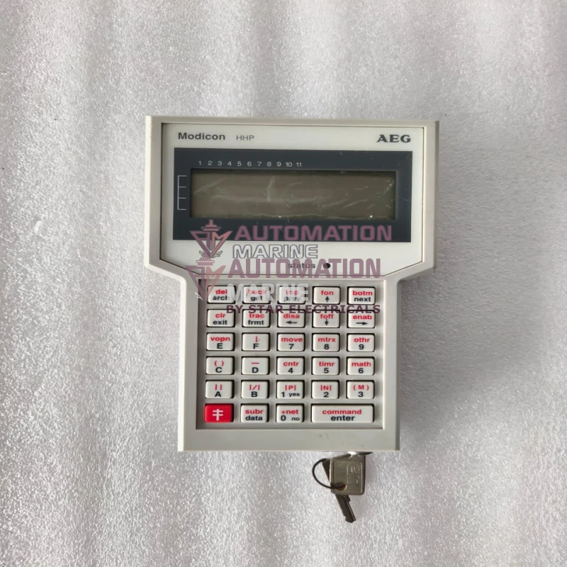 Modicon 520VPU19200 Handheld Programmer Micro PLC English Programming Terminal, 5VDC PROGRAMMABLE LOGIC CONTROLLER (PLC)