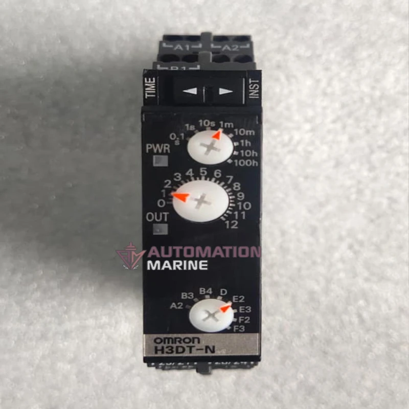 Omron H3DT-N2 Multi-Range Multi-Mode Timer Relay | 24-240V AC/DC | DIN Rail Mount | Industrial Time Delay Relay RELAY