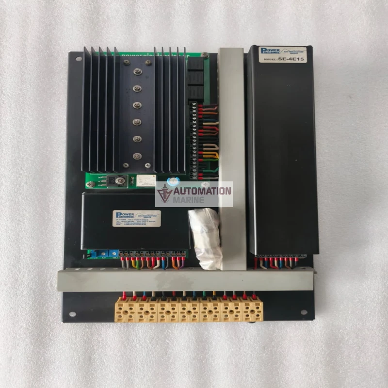Power Electronics SE-4E15 Automatic Voltage Regulator (AVR) – 3-Phase, 20A Continuous, 350–500V AC Sensing, 0–120V DC Output AUTOMATIC VOLTAGE REGULATOR (AVR)
