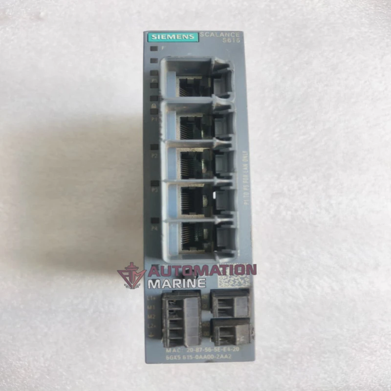 Siemens SCALANCE S615 Industrial Security Router 6GK5 615-0AA00-2AA2 – Secure Industrial Communication Gateway OTHERS