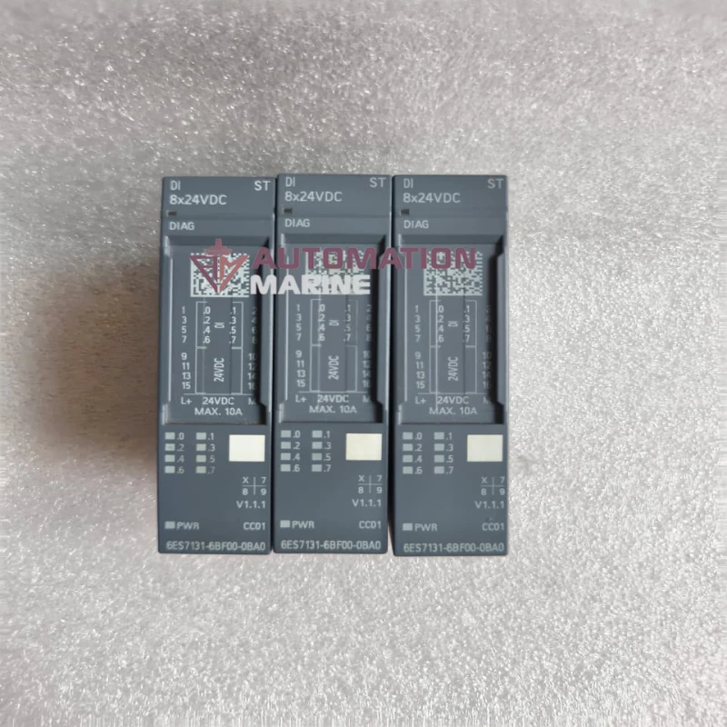 Siemens SIMATIC ET 200SP Digital Input Module DI 8x24VDC HF – 6ES7 131-6BF00-0BA0 | High Feature 8 Channel DI for PLC Systems MODULE
