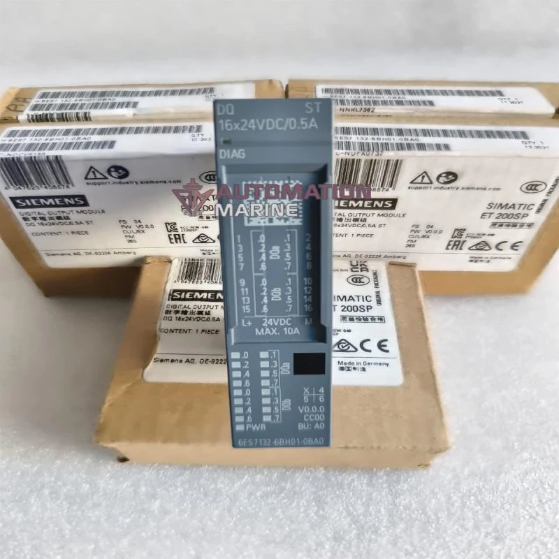 Siemens SIMATIC ET 200SP Digital Output Module DO 16x24V DC 0.5A – 6ES7 132-6BH01-0BA0 MODULE