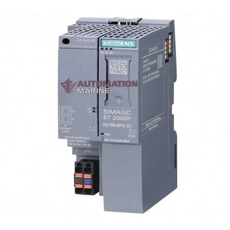 Siemens SIMATIC ET 200SP Interface Module IM 6ES7 155-6AU01-0BN0 – PROFINET High Feature Interface Module for Distributed I/O MODULE