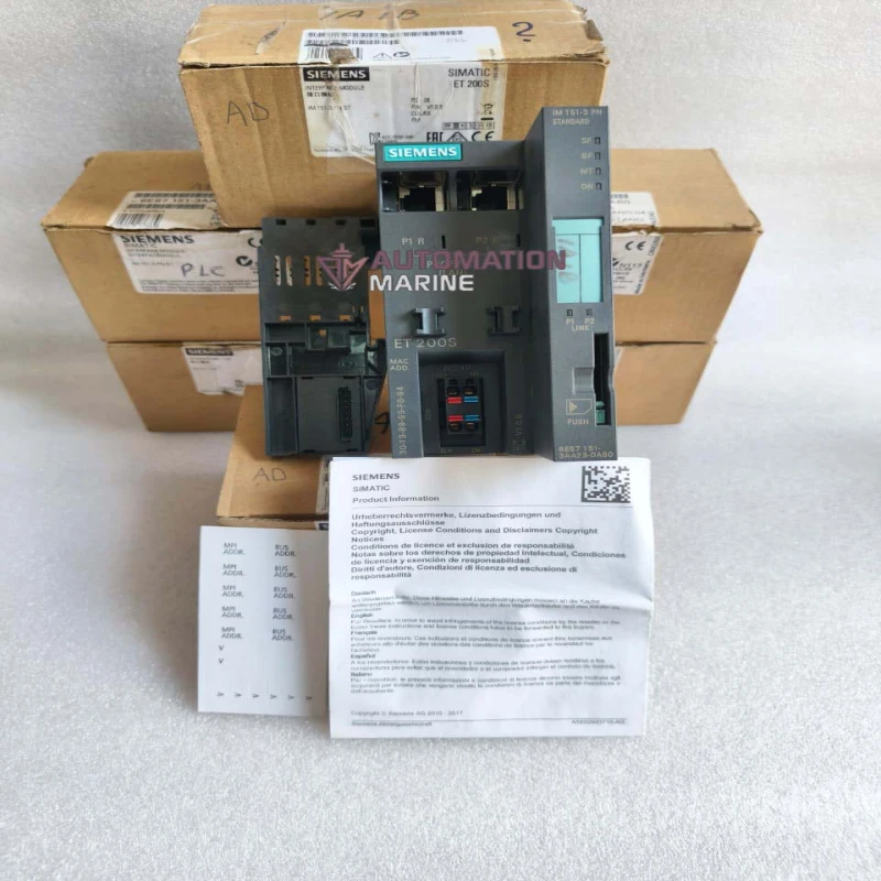 Siemens SIMATIC ET200S Interface Module 6ES7151-3AA23-0AB0 | IM151-3 PN High Feature PROFINET Interface Module MODULE
