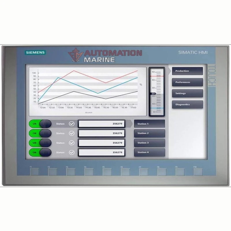 SIEMENS SIMATIC HMI KTP1200 Basic Panel – 12" TFT Display (6AV2123-2MB03-0AX0) HUMAN MACHINE INTERFACE (HMI)