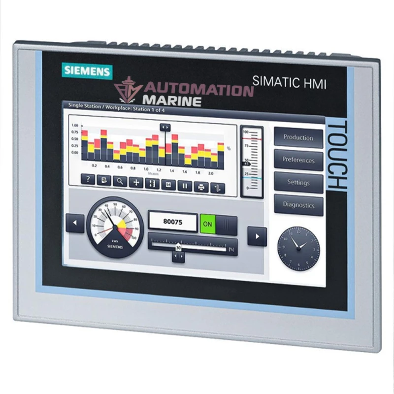 Siemens SIMATIC HMI TP900 Comfort Panel (6AV2124-0JC01-0AX0) – 9" Widescreen TFT Touch Display HUMAN MACHINE INTERFACE (HMI)