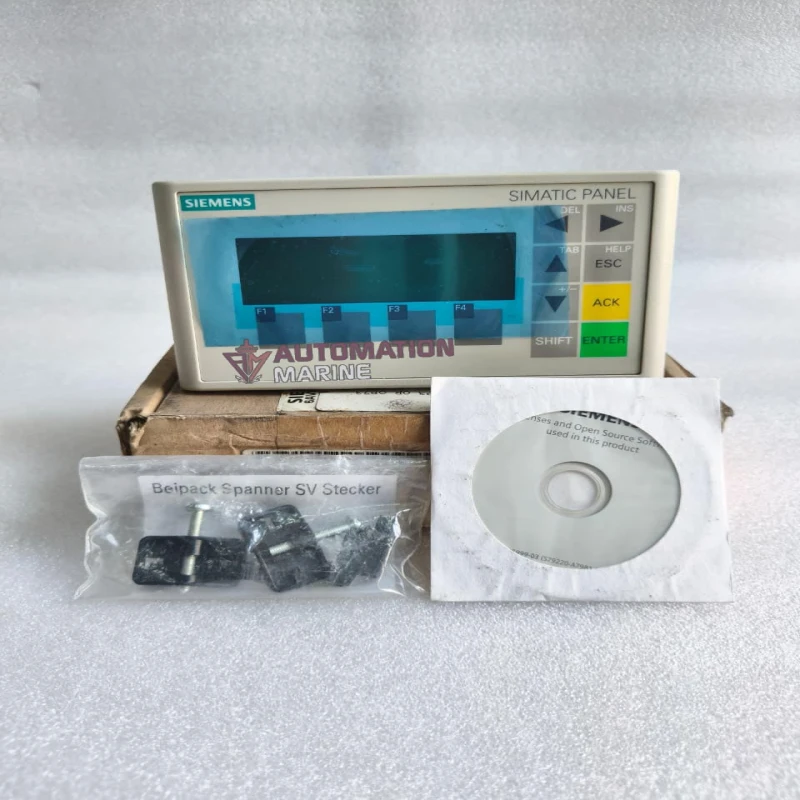 Siemens SIMATIC OP 73 Operator Panel – 3" Monochrome Graphic LCD, MPI/PROFIBUS Interface (6AV6641-0AA11-0AX0) HUMAN MACHINE INTERFACE (HMI)