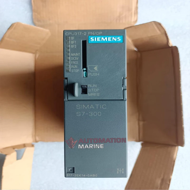 Siemens SIMATIC S7-300 CPU 6ES7 317-2EK14-0AB0 PLC Processor Module with MPI/DP & Ethernet CENTRAL PROCESSING UNIT (CPU)