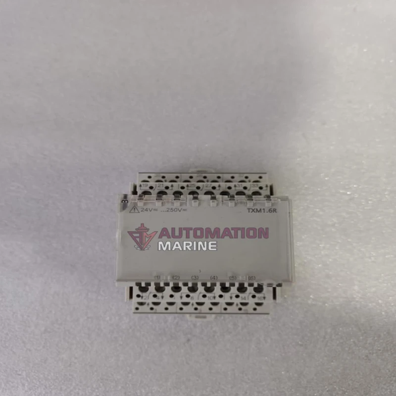 Siemens TXM1.6R Relay Output Expansion Module | 6-Channel Relay Output I/O Module | Building Management System (BMS) Controller MODULE