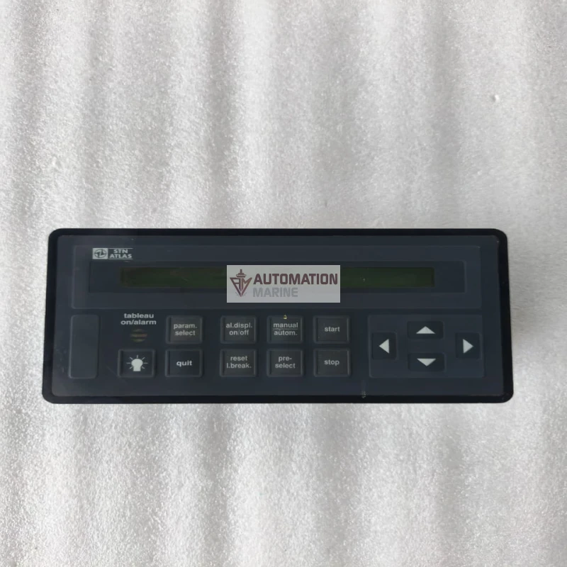 STN ATLAS ELEKTRONIK BAT 416B Fire Alarm Control Display 271.135 586 | 24V Marine Fire Alarm Panel HUMAN MACHINE INTERFACE (HMI)
