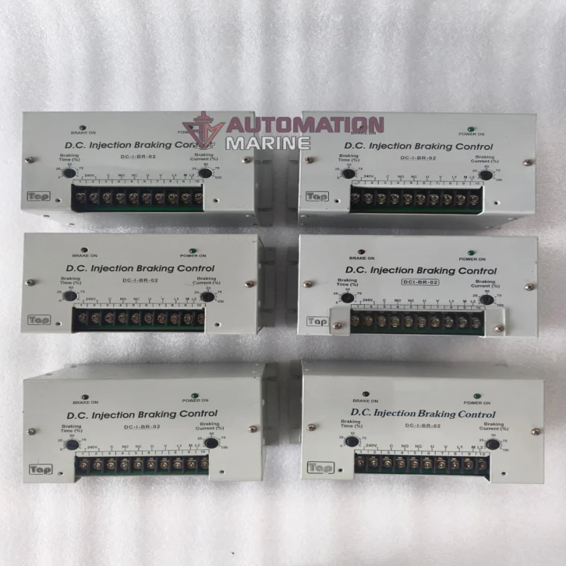 TGP DC Injection Braking Control DC-I-BR-02 | Adjustable Braking Time &amp; Braking Current Controller | 240V AC Input CONTROLLER