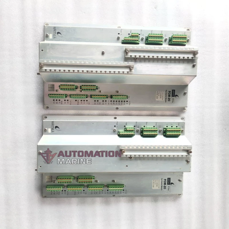 Wartsila RT-flex FCM-20 Flex Control Module Part No. 107341473001 | Marine Engine Control Module | Industrial Automation Controller MODULE
