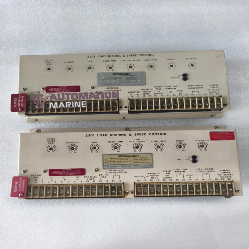 Woodward 2301 Load Sharing And Speed Control Module P/N 8271-444 | Generator Engine Governor Controller | Genuine Woodward CONTROLLER