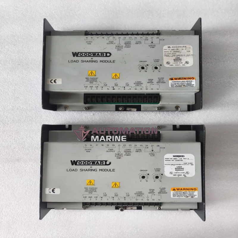 Woodward 9907-175 Load Sharing Module | Generator Load Sharing Controller | Genset Synchronizing And Load Distribution Module CONTROLLER