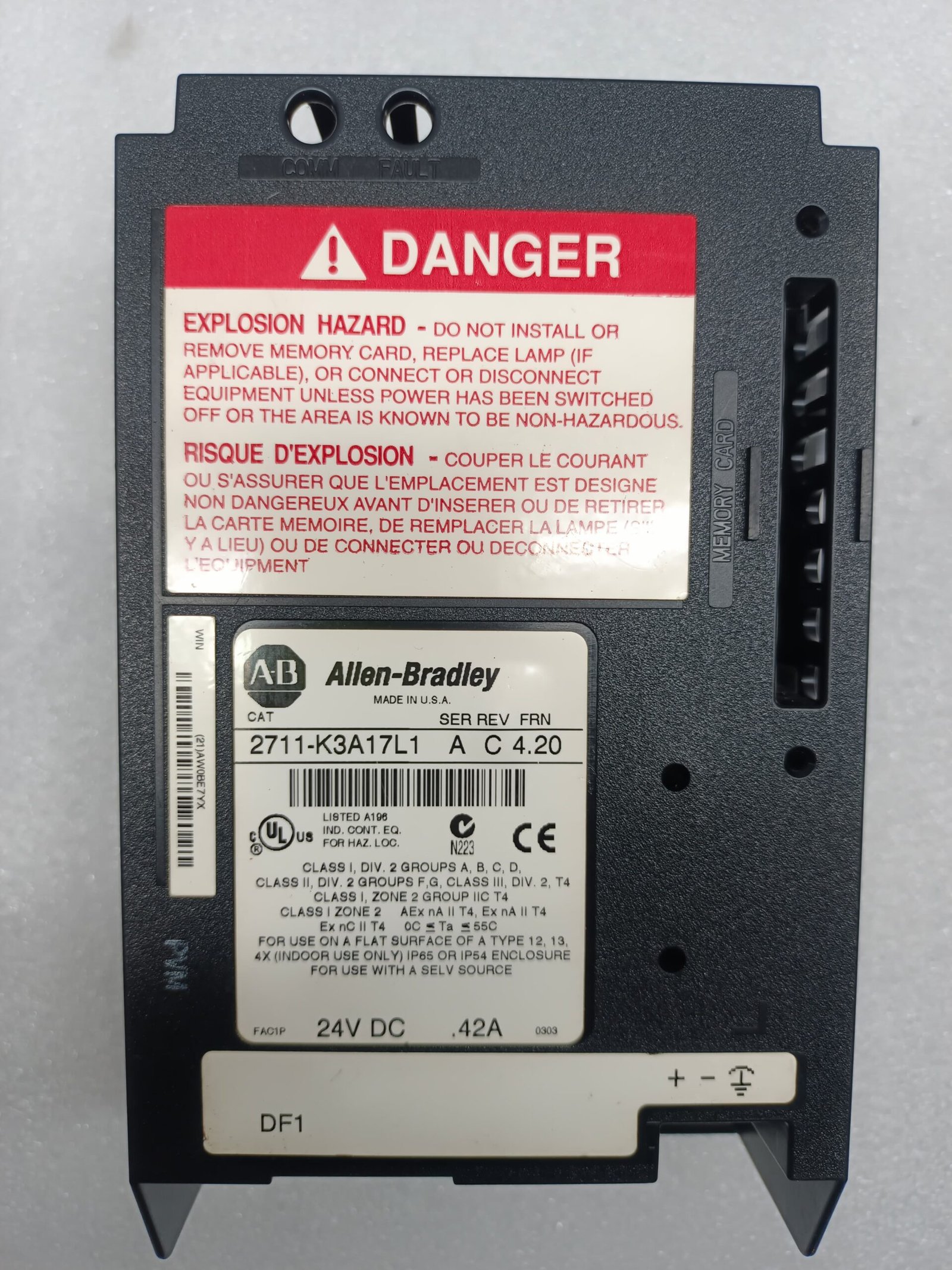 A06B-6096-H207 FANUC SERVO AMPLIFIER MODULE A06B6096H207 thumbnail 5261