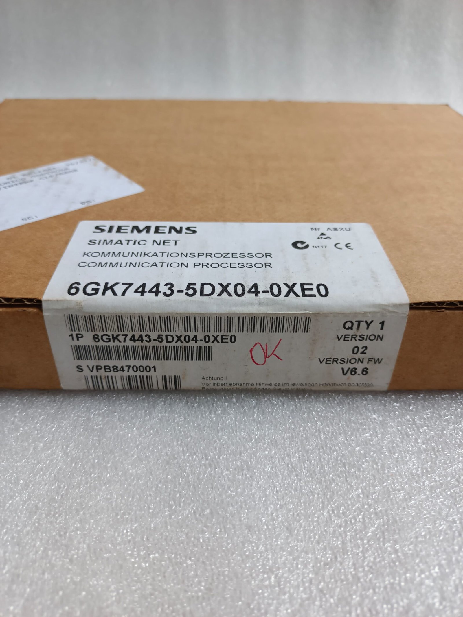 A06B-6096-H207 FANUC SERVO AMPLIFIER MODULE A06B6096H207 thumbnail 5389