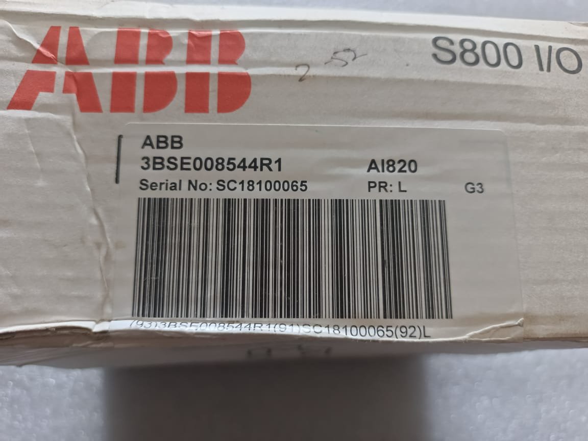 ABB AI820 ABB 3BSE008544R1 ABB S800I/O ANALOG INPUT 4CH MODULE thumbnail 2