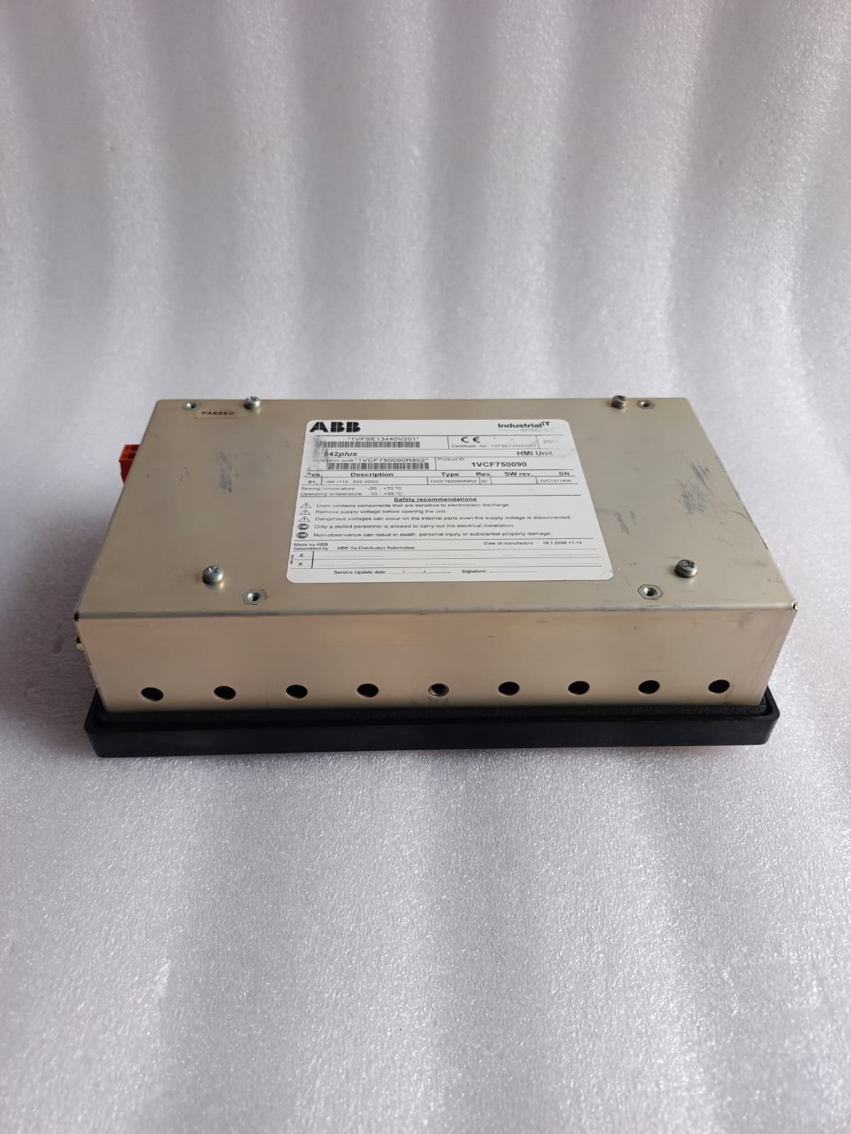 A06B-6096-H207 FANUC SERVO AMPLIFIER MODULE A06B6096H207 thumbnail 1334