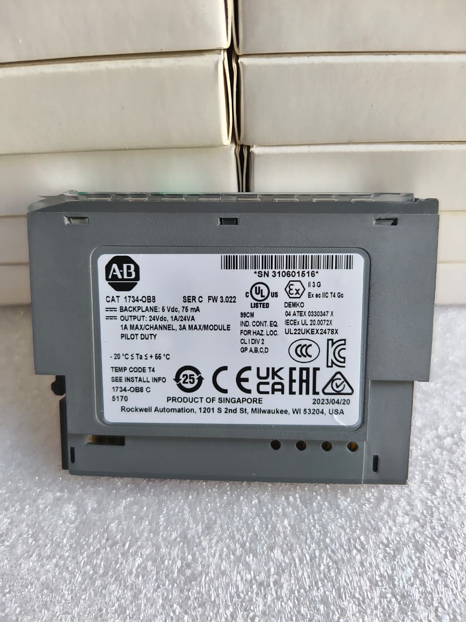 A06B-6096-H207 FANUC SERVO AMPLIFIER MODULE A06B6096H207 thumbnail 6757