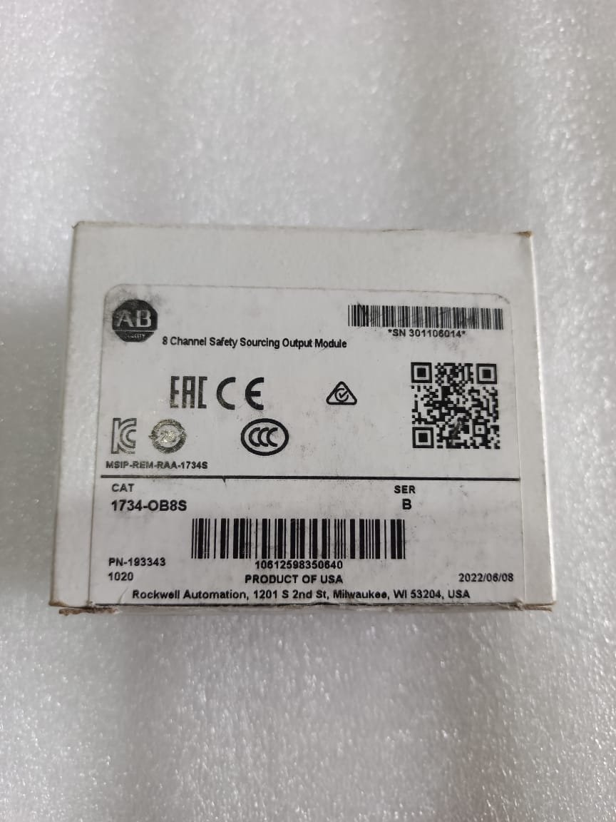 1734-OB8S ALLEN-BRADLEY 1734-OB8S 8CHANNEL SAFETY SOURCING OUTPUT MODULE thumbnail 2
