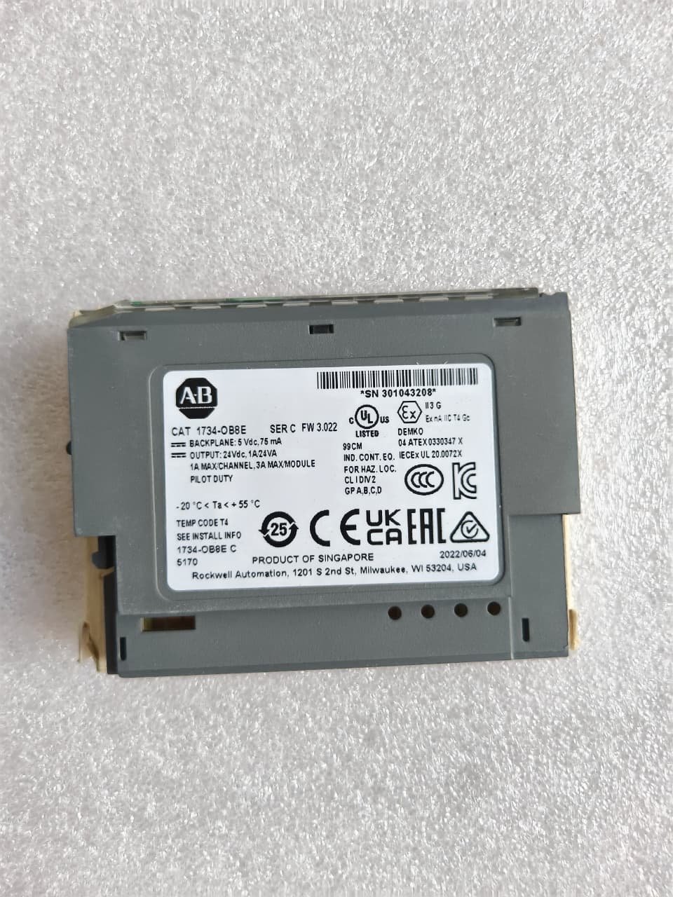 A06B-6096-H207 FANUC SERVO AMPLIFIER MODULE A06B6096H207 thumbnail 6765