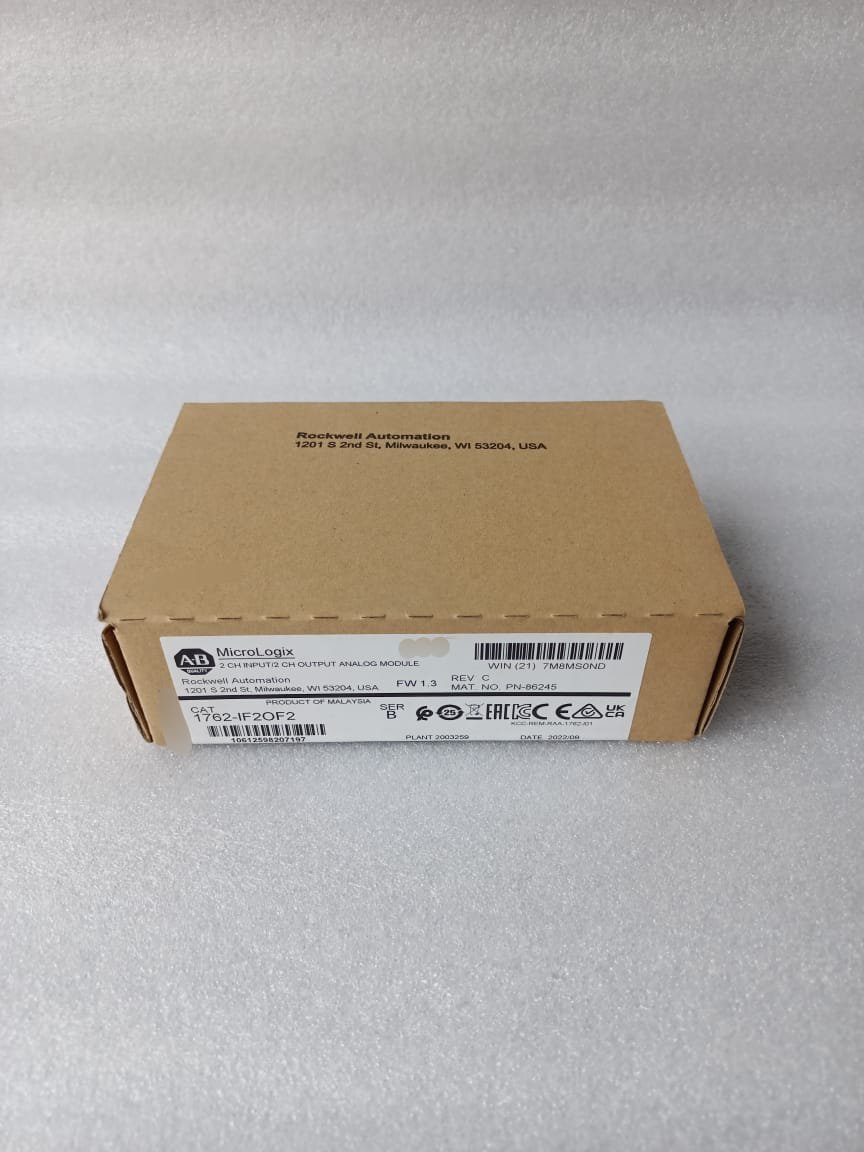 1762-IF20F2 ALLEN-BRADLEY 1762-IF20F2 2CH INPUT/2CH OUTPUT ANALOG MODULE thumbnail 4