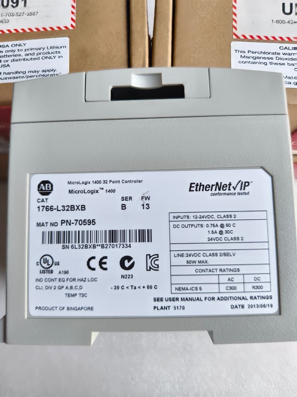 A06B-6096-H207 FANUC SERVO AMPLIFIER MODULE A06B6096H207 thumbnail 6920