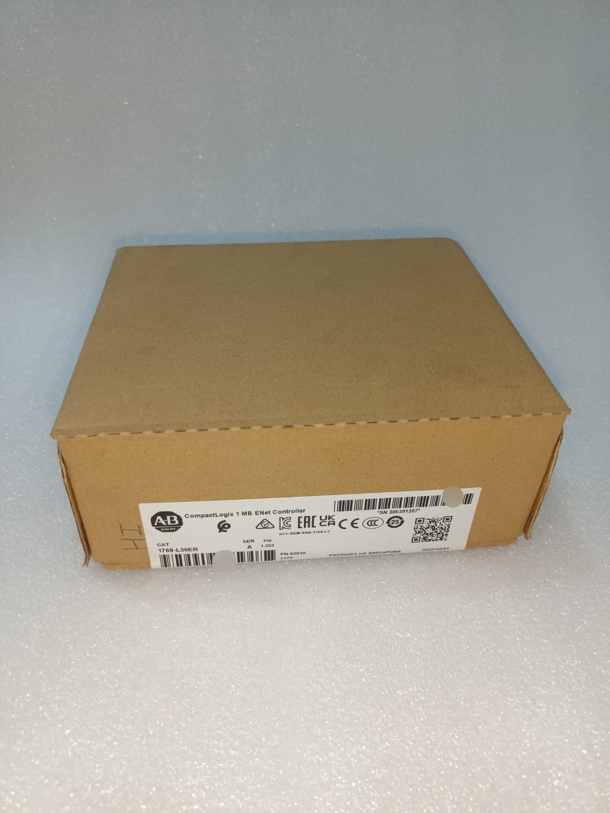 ALLENBRADLEY 1769-L30ER ALLEN-BRADLEY 1769L30ER COMPACT LOGIX 1MB ENET CONTROLLER thumbnail 7