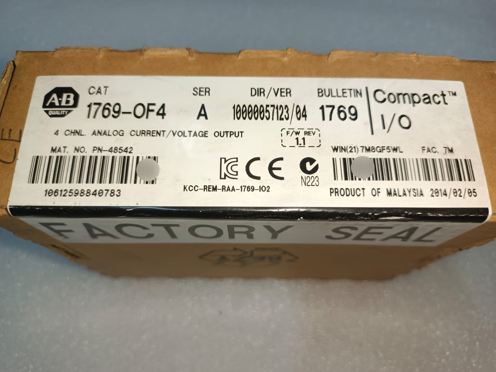 A06B-6096-H207 FANUC SERVO AMPLIFIER MODULE A06B6096H207 thumbnail 2826