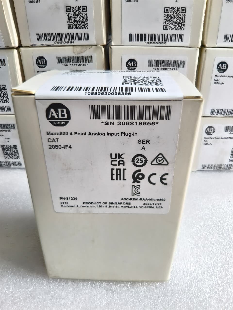 ALLEN-BRADLEY 2080-IF4 ALLENBRADLEY 2080IF4 MICRO 800 4 POINT ANALOG INPUT PLUG-IN MODULE thumbnail 5