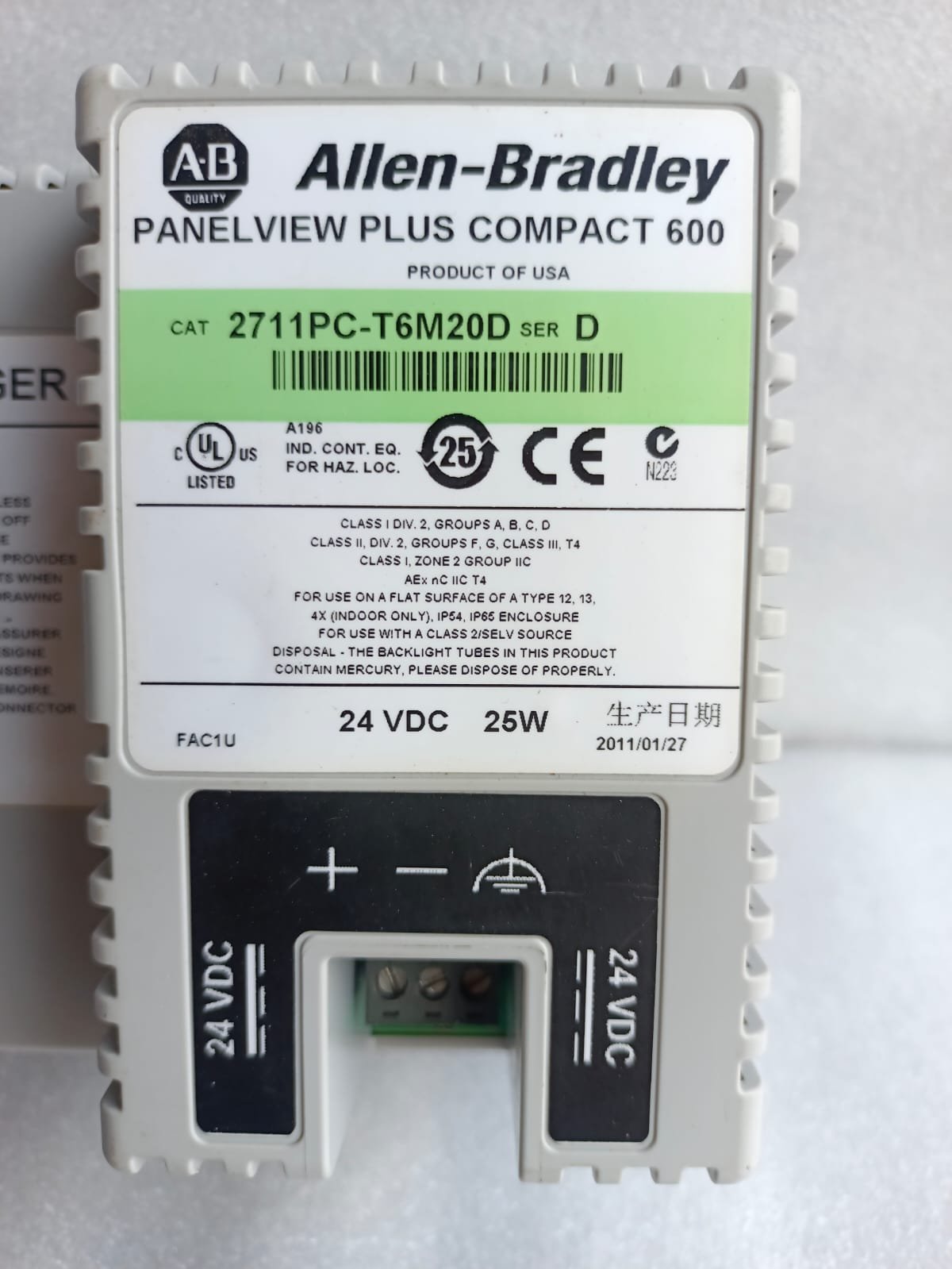 A06B-6096-H207 FANUC SERVO AMPLIFIER MODULE A06B6096H207 thumbnail 2975