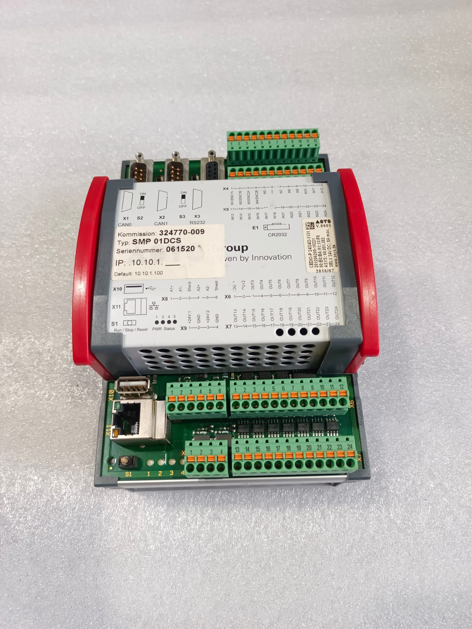 A06B-6096-H207 FANUC SERVO AMPLIFIER MODULE A06B6096H207 thumbnail 3893