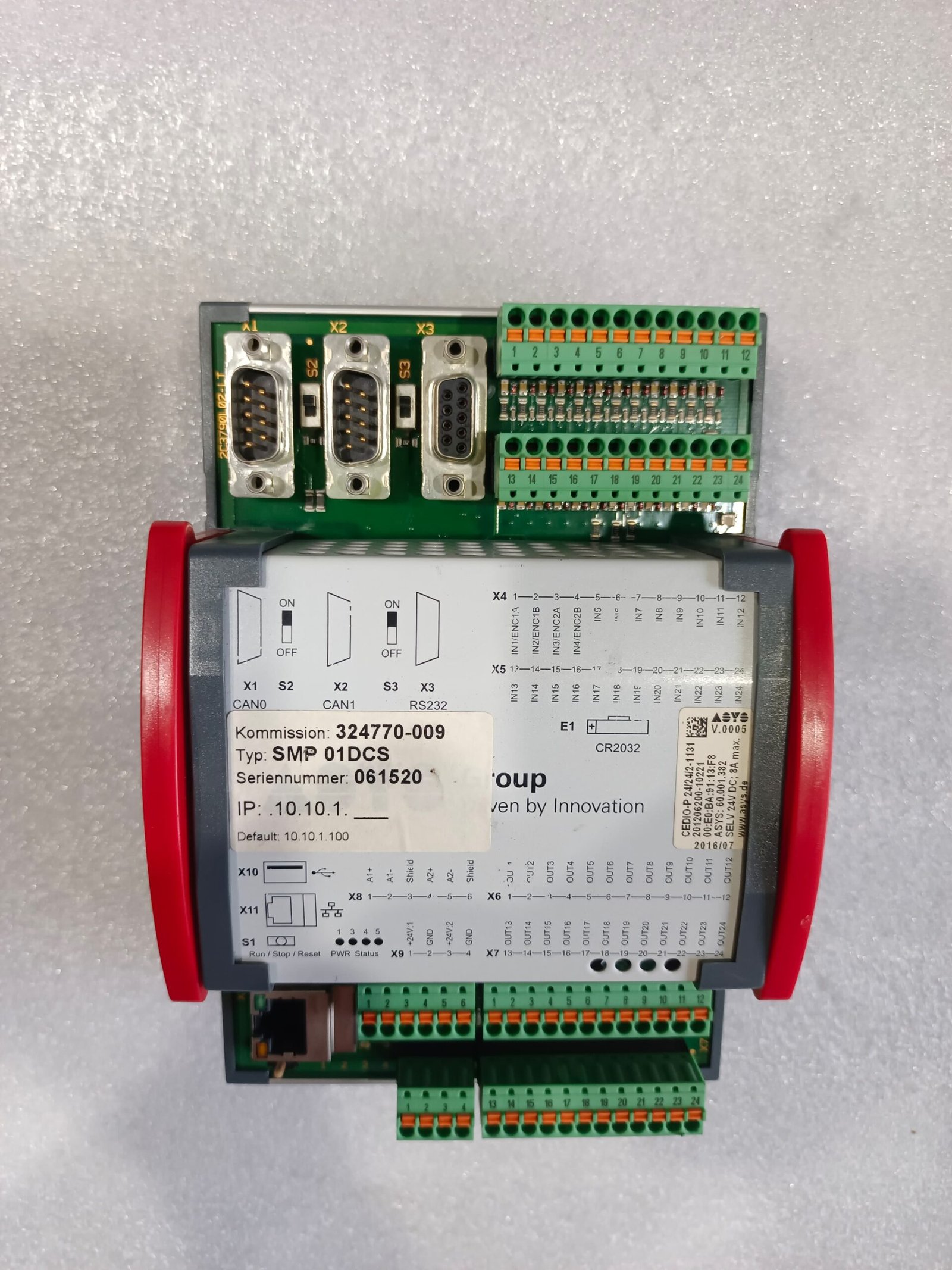 A06B-6096-H207 FANUC SERVO AMPLIFIER MODULE A06B6096H207 thumbnail 3894