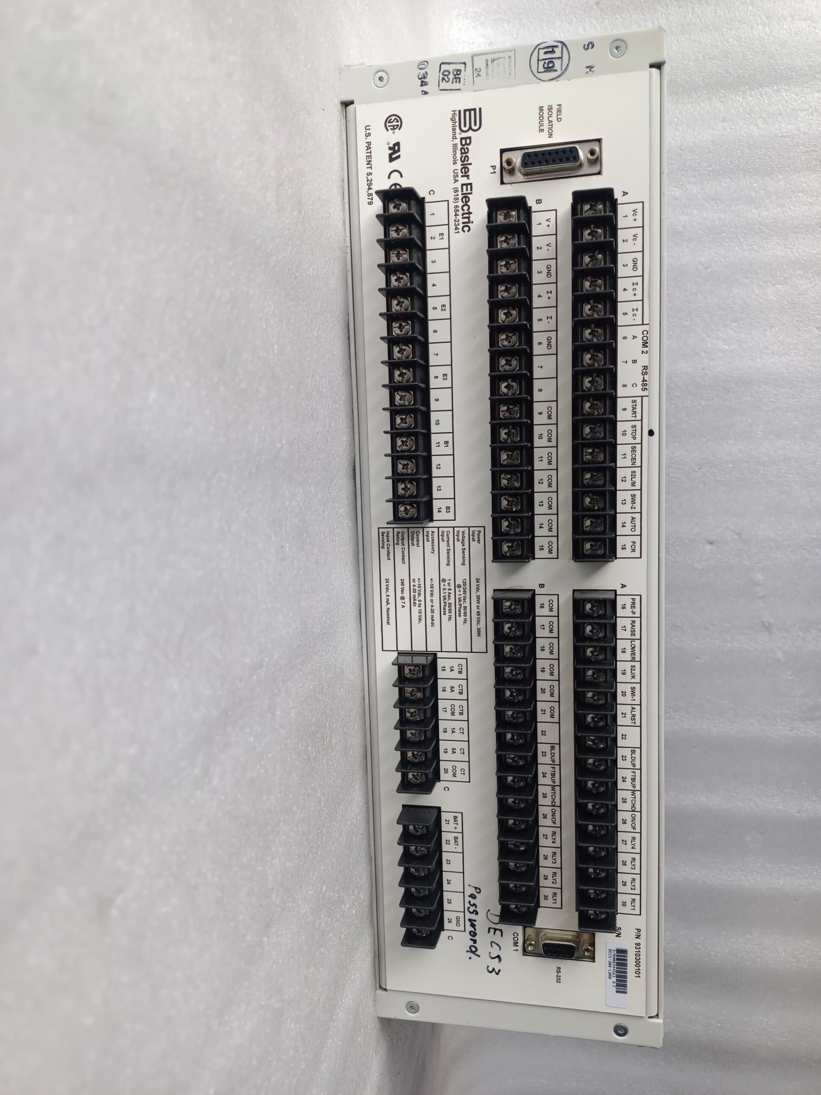 A06B-6096-H207 FANUC SERVO AMPLIFIER MODULE A06B6096H207 thumbnail 3988