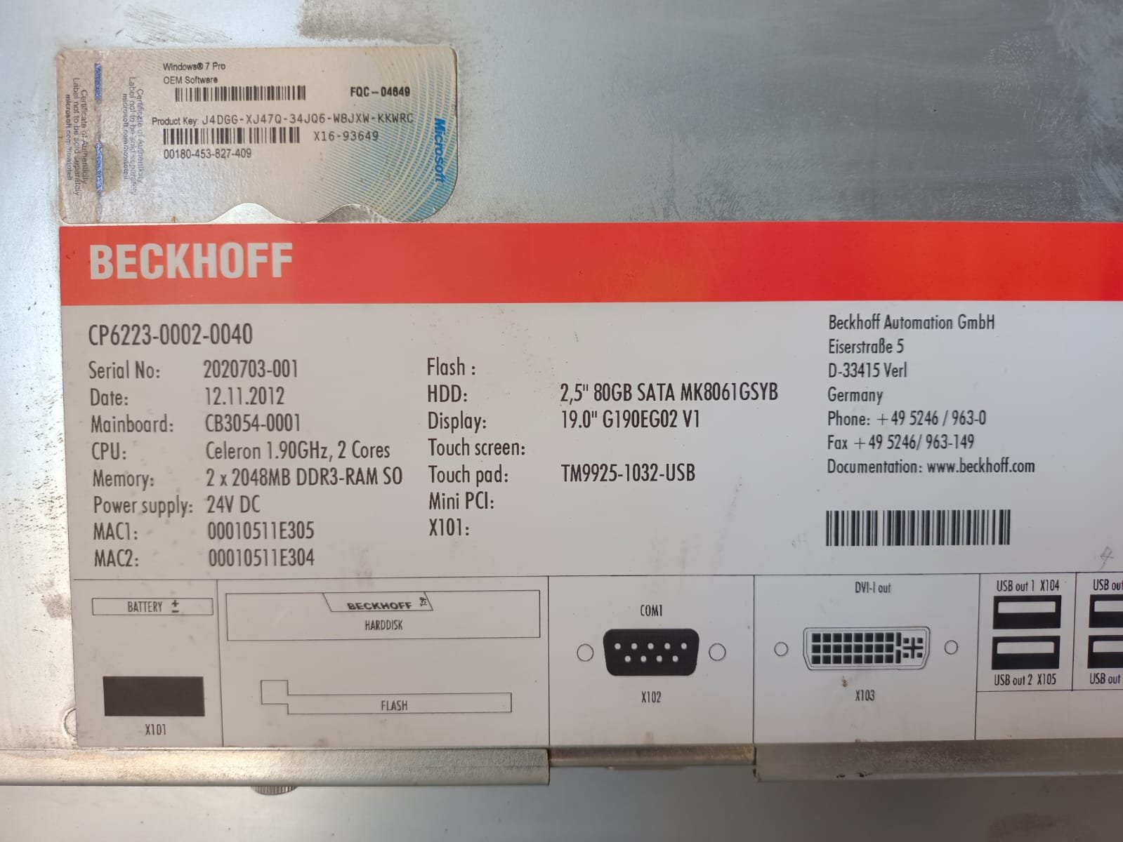 A06B-6096-H207 FANUC SERVO AMPLIFIER MODULE A06B6096H207 thumbnail 2866