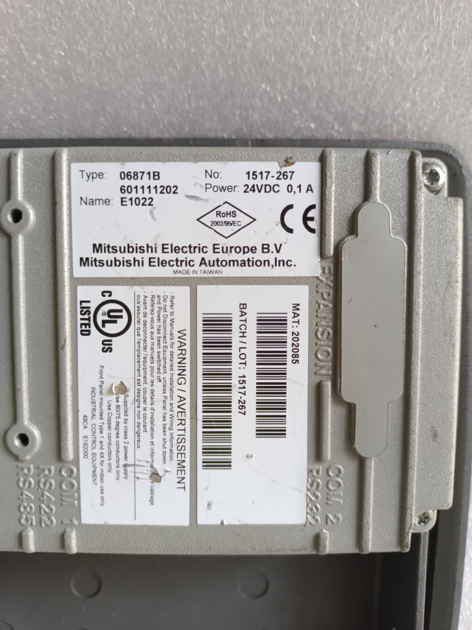 A06B-6096-H207 FANUC SERVO AMPLIFIER MODULE A06B6096H207 thumbnail 3489