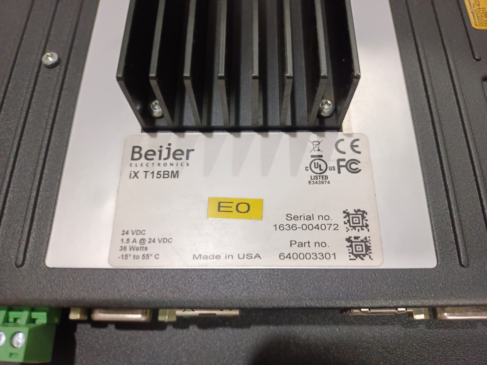 A06B-6096-H207 FANUC SERVO AMPLIFIER MODULE A06B6096H207 thumbnail 3086