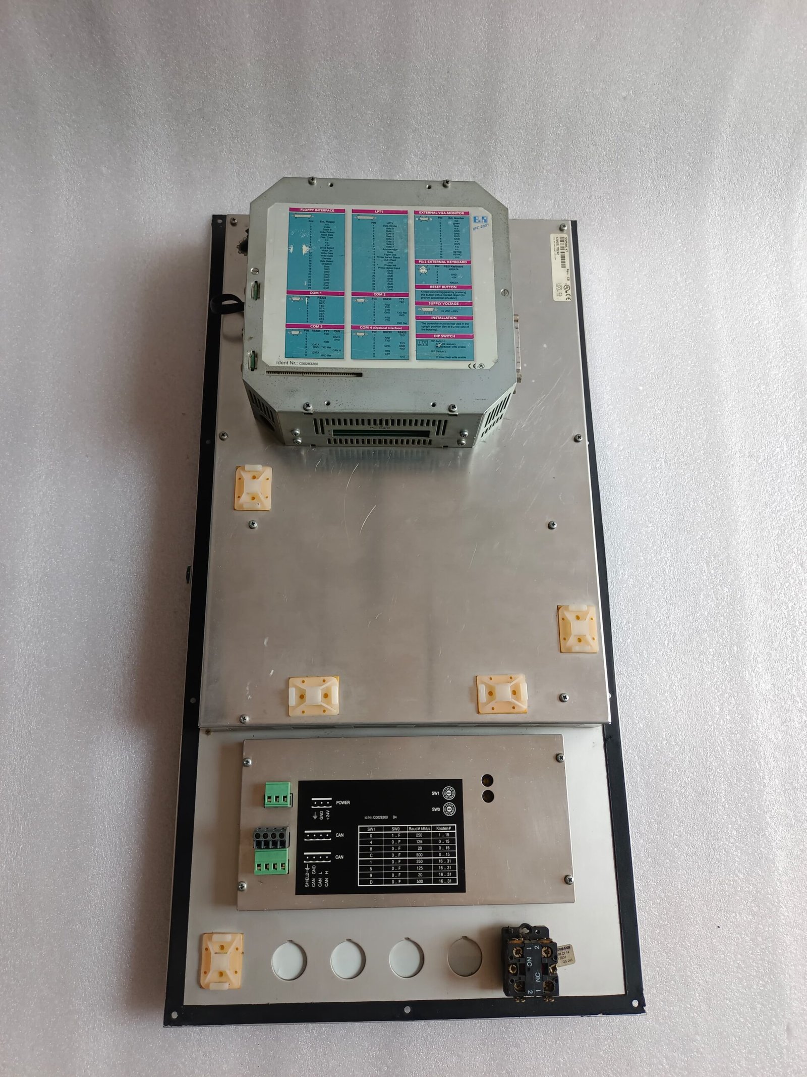 A06B-6096-H207 FANUC SERVO AMPLIFIER MODULE A06B6096H207 thumbnail 4256