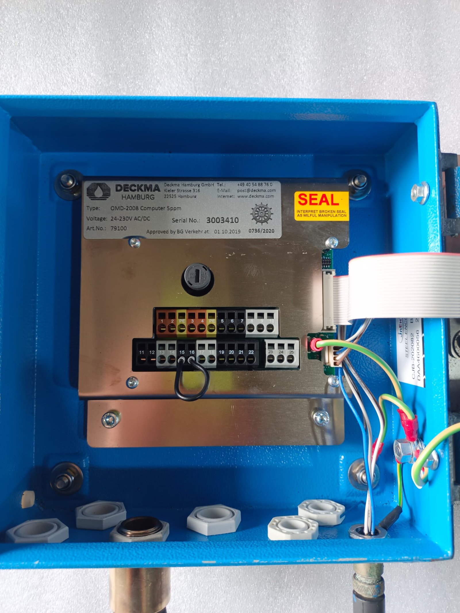 DECKMA OMD-2008 DECKMA OMD-2008 COMPUTER 5PPM   PANEL UNIT SELL thumbnail 4