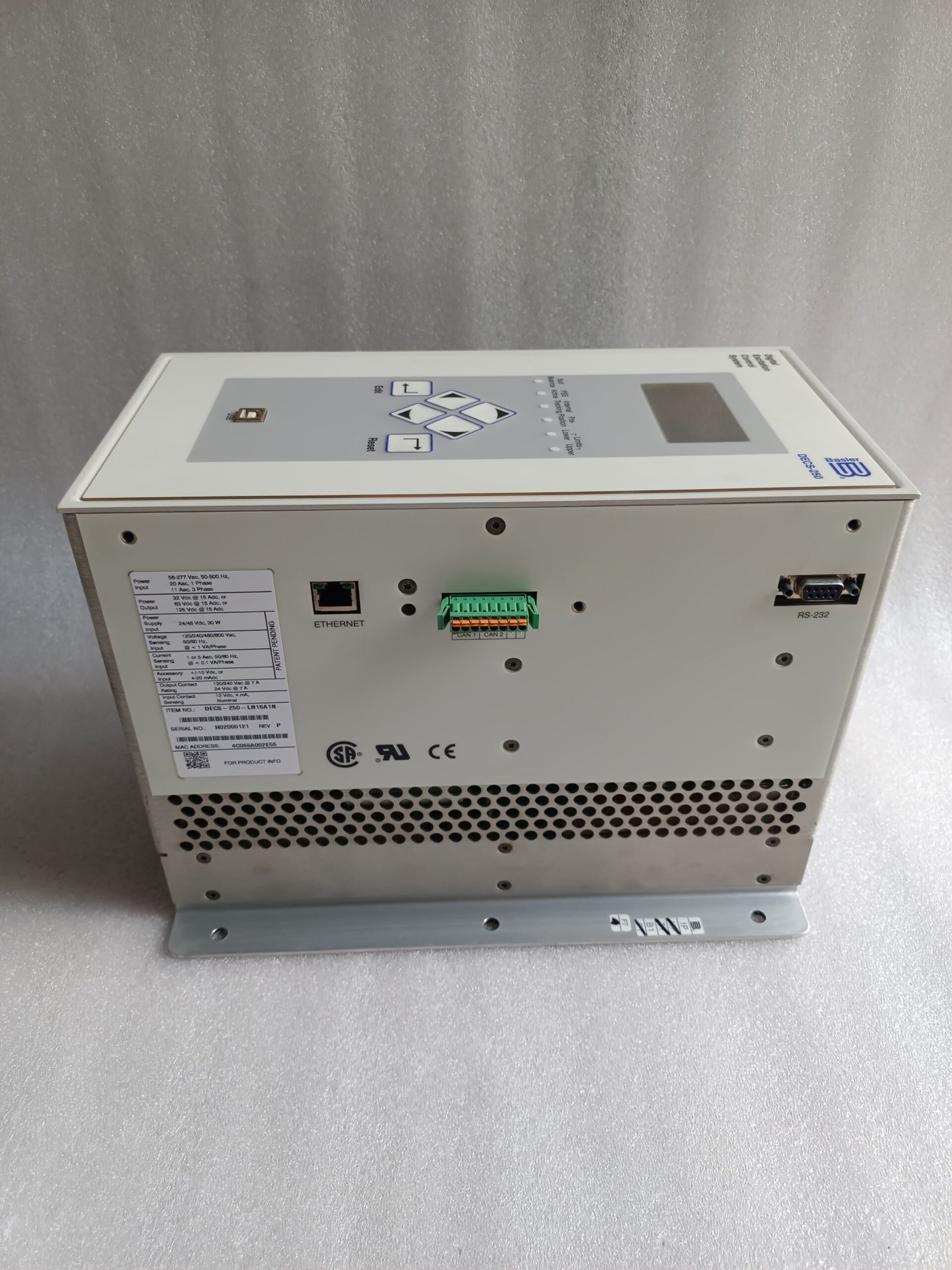 A06B-6096-H207 FANUC SERVO AMPLIFIER MODULE A06B6096H207 thumbnail 5392