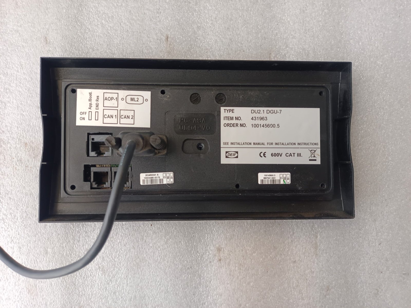 DEIF DELOMATIC4 DEIF DGU0007 DEIF PCM4.1 DEIF IOM4.1 DEIF SCM4.1 DEIF DELOMATIC4 FULL UNIT thumbnail 6