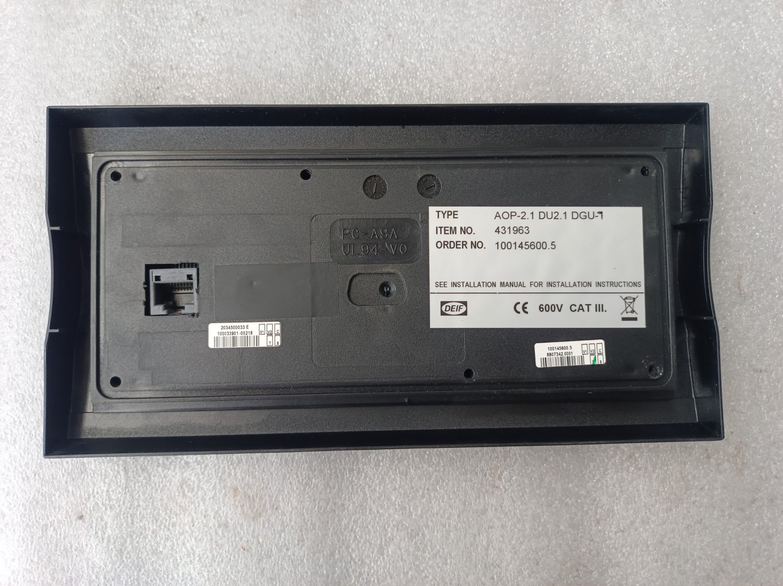 DEIF DELOMATIC4 DEIF DGU0007 DEIF PCM4.1 DEIF IOM4.1 DEIF SCM4.1 DEIF DELOMATIC4 FULL UNIT thumbnail 5